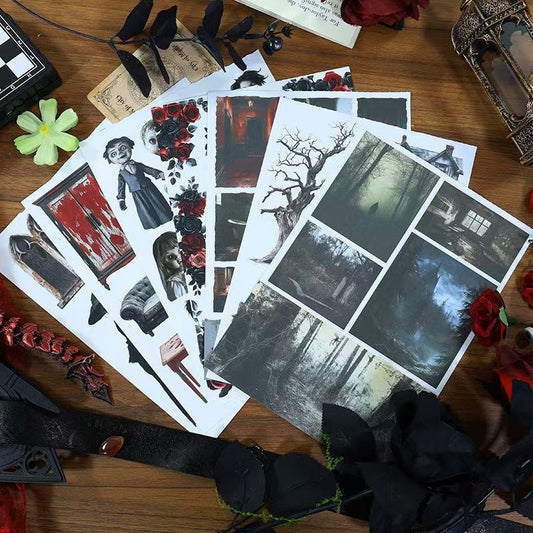 Silent Fear Sticker Book