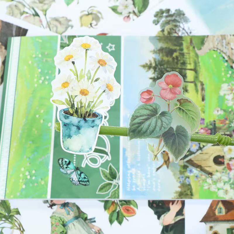 Plant Delights Sticker Book