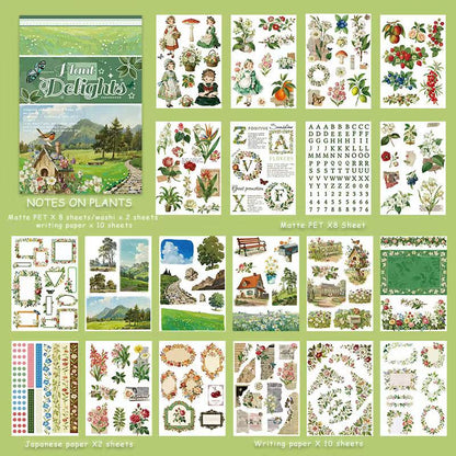 Plant Delights Sticker Book