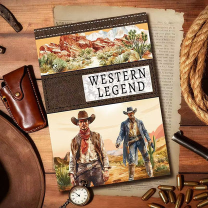 Western Legends Sticker Book