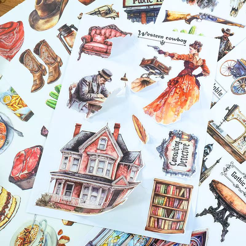 Western Legends Sticker Book