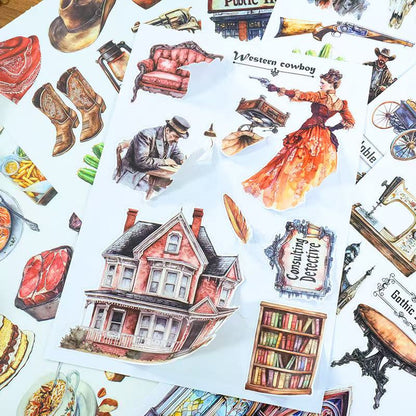 Western Legends Sticker Book