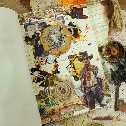 Western Legends Sticker Book