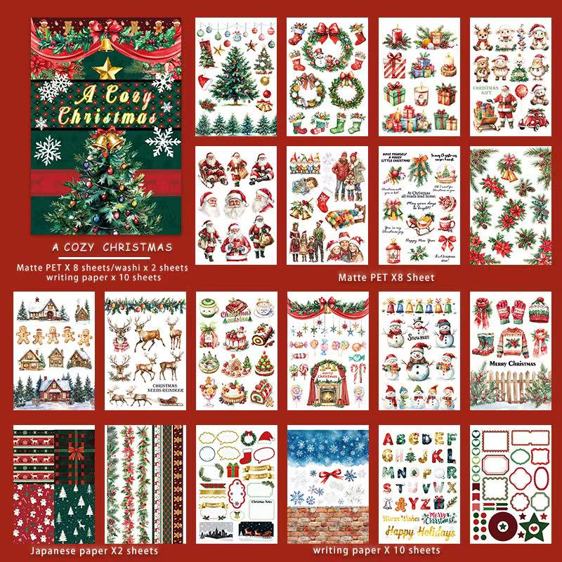 Cozy Christmas Sticker Book