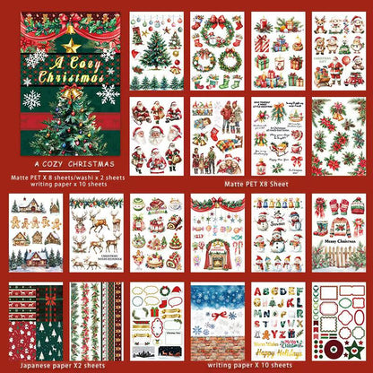 Cozy Christmas Sticker Book