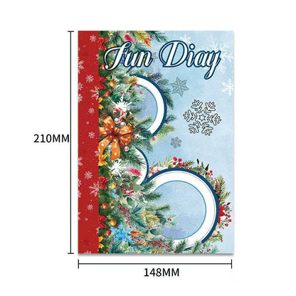 Snowflake White Fun Journal