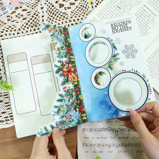 Snowflake White Fun Journal