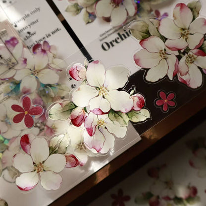 5.5cm*120cm Begonia Blossom Tape