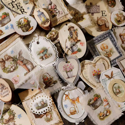 Easter Spring Rub-on Stickers