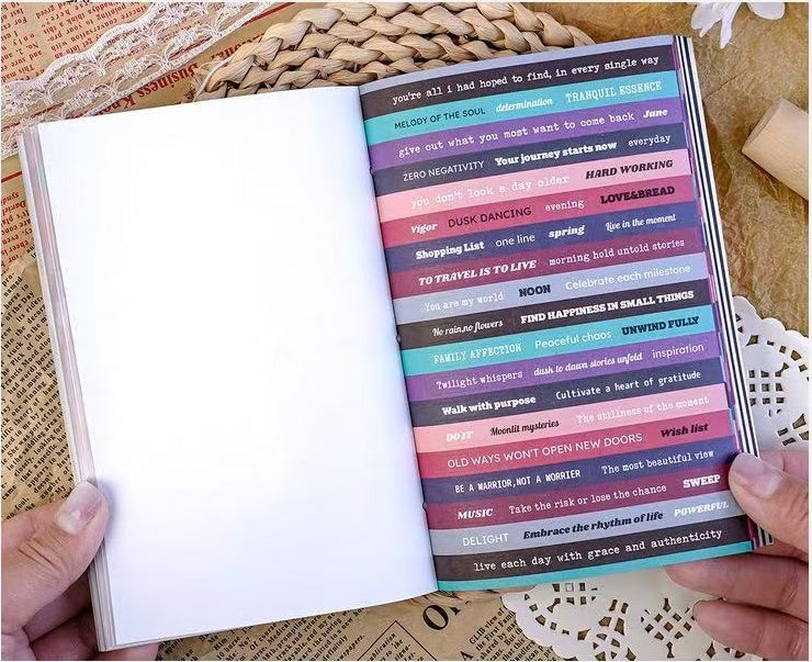 Small Talk Text Sticker Book