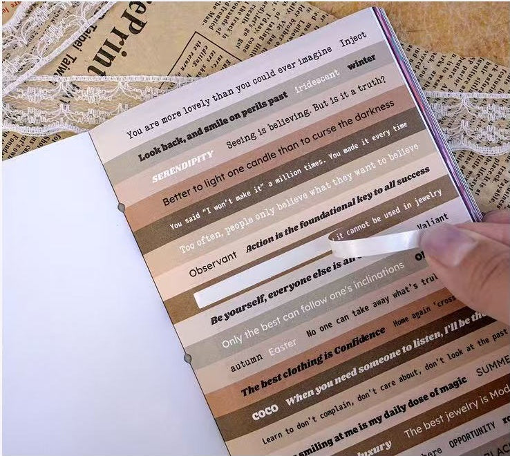 Small Talk Text Sticker Book