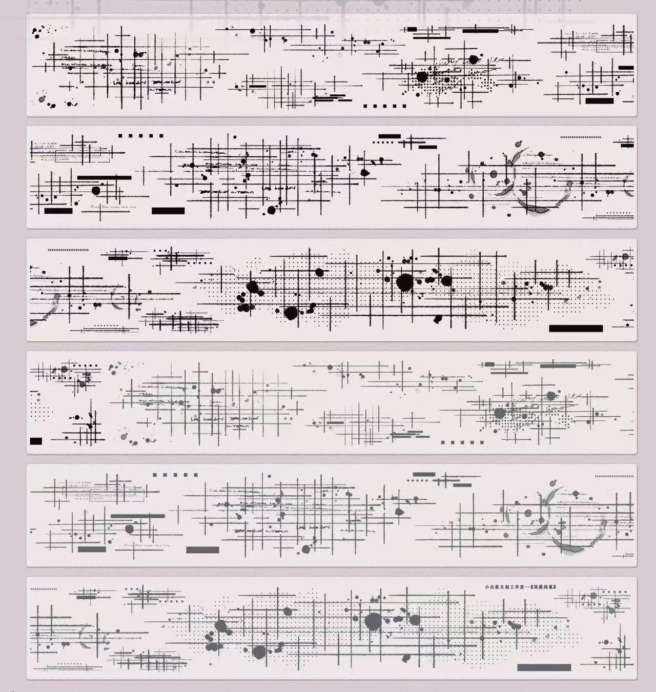 Light Ink Line Tape Roll