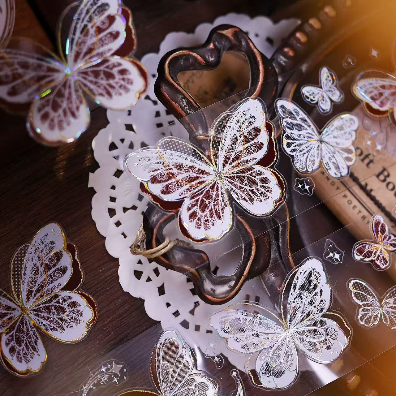 4.5cm*100cm Butterfly Chasing Light Tape