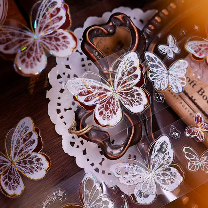 4.5cm*100cm Butterfly Chasing Light Tape