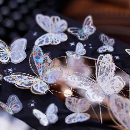 4.5cm*100cm Butterfly Chasing Light Tape