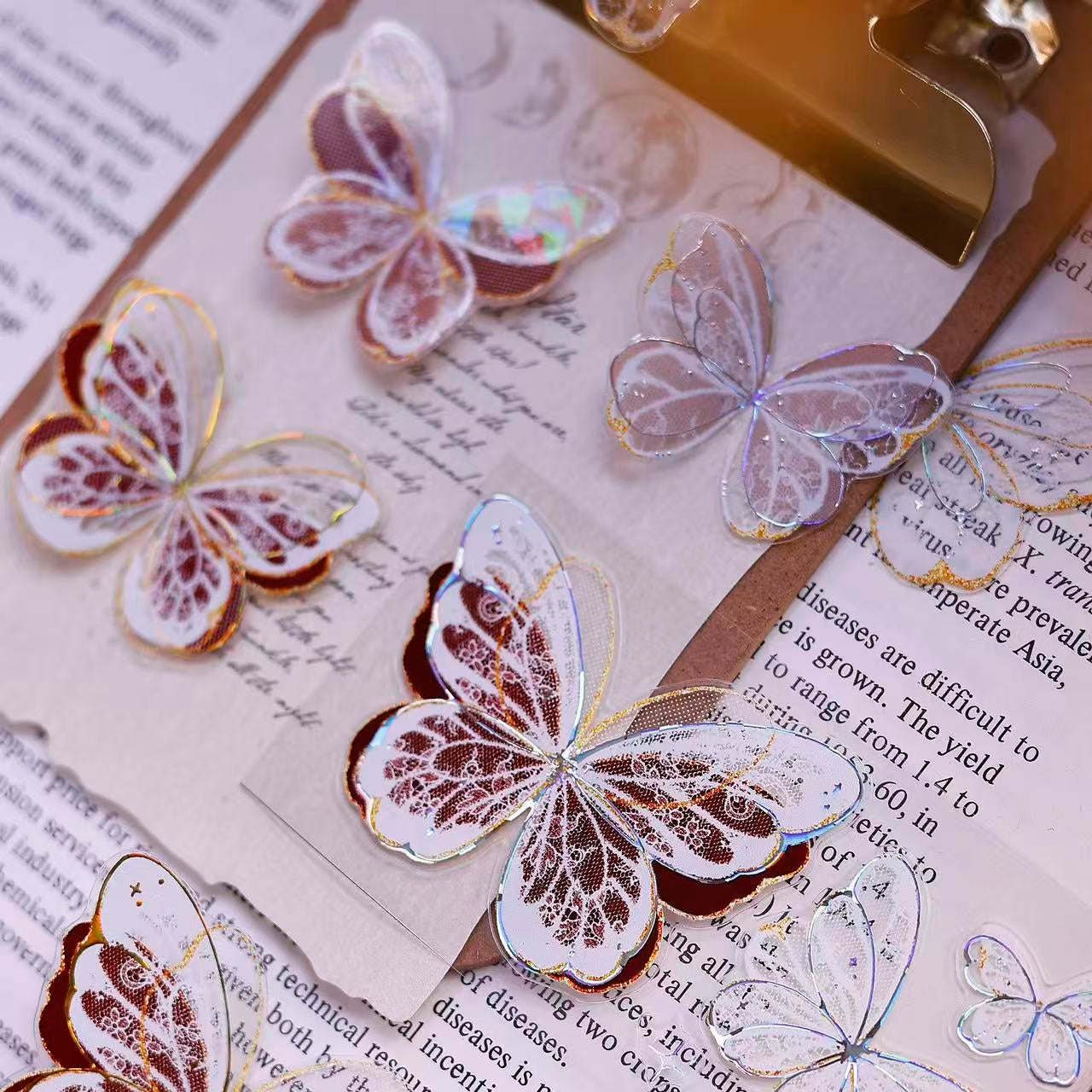 4.5cm*100cm Butterfly Chasing Light Tape