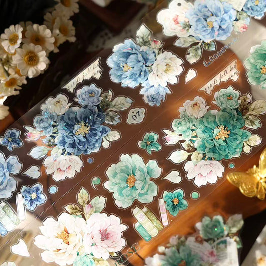 5.5cm*100cm Elegant Floral Tape