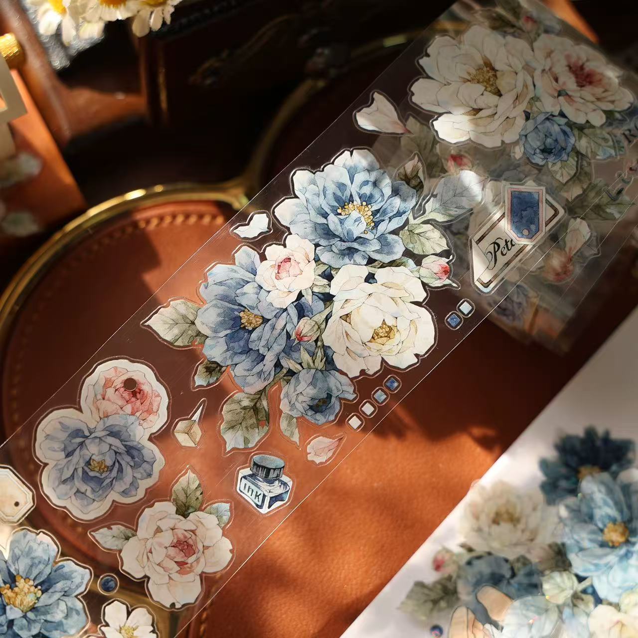 5.5cm*100cm Elegant Floral Tape