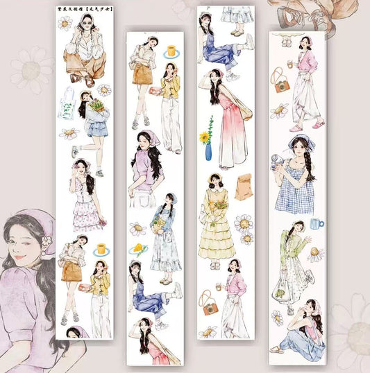 6cm*100cm Energetic Girl Tape