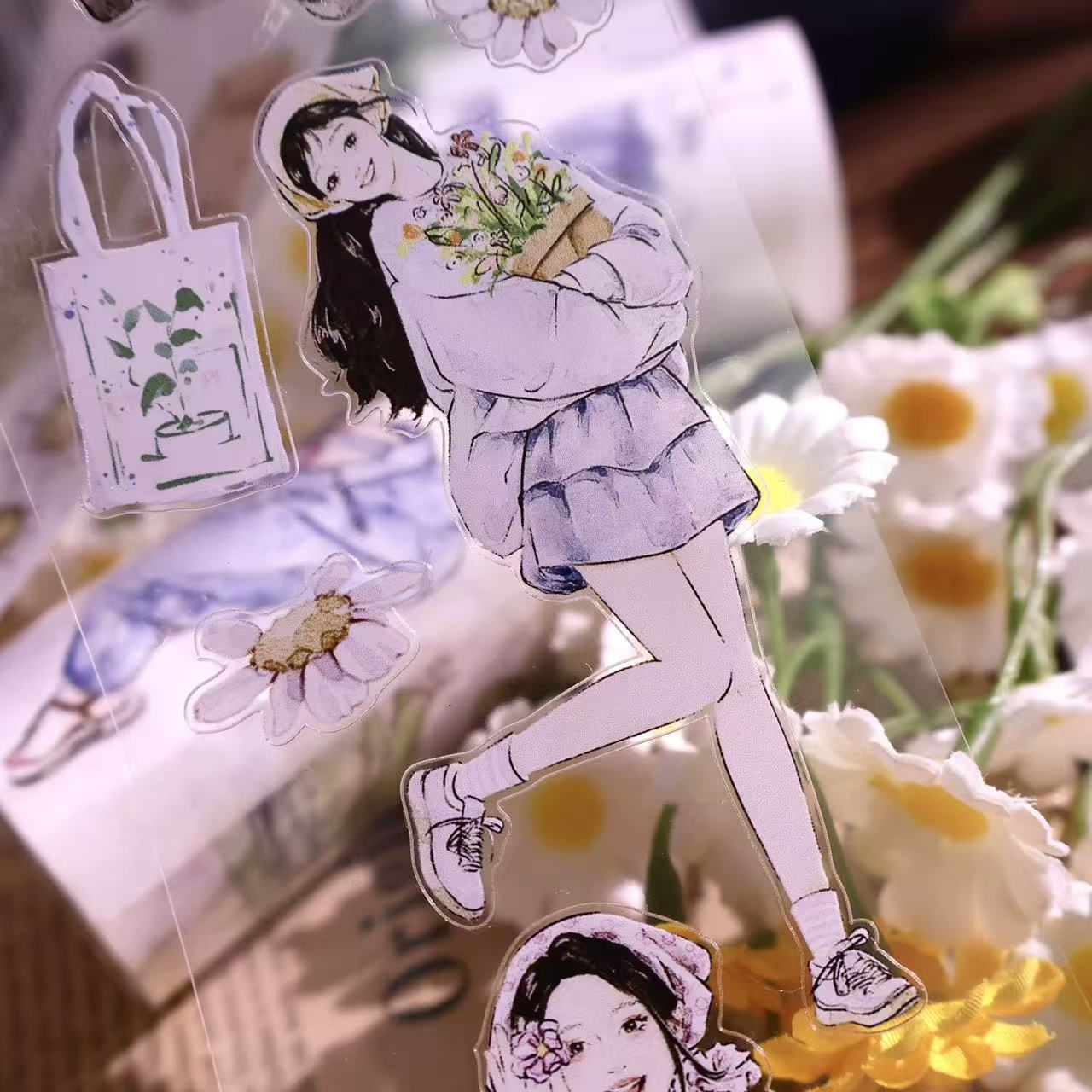 6cm*100cm Energetic Girl Tape
