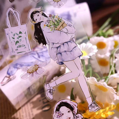 6cm*100cm Energetic Girl Tape