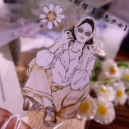 6cm*100cm Energetic Girl Tape