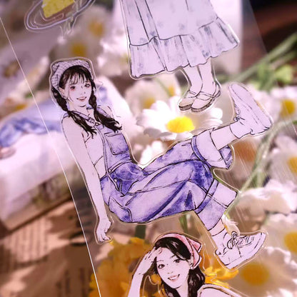 6cm*100cm Energetic Girl Tape