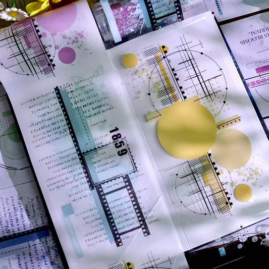 10cm*500cm Time Draft Tape