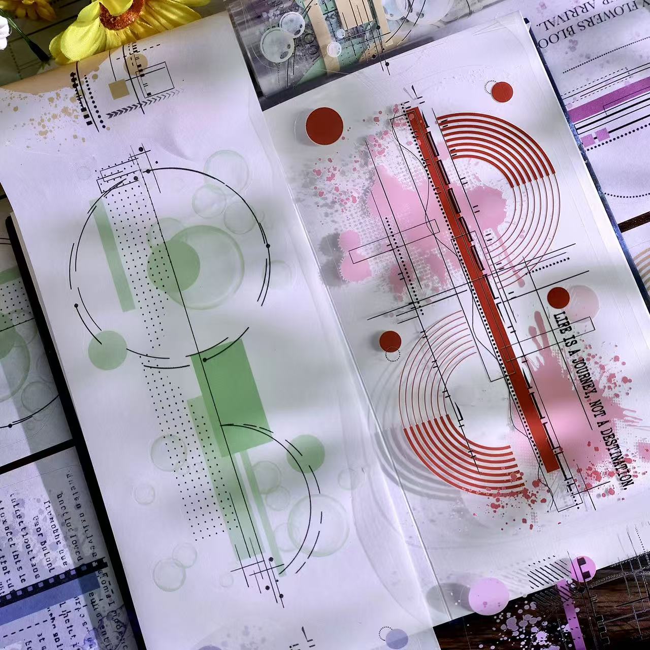 10cm*500cm Time Draft Tape