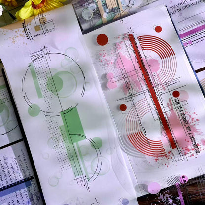 10cm*500cm Time Draft Tape