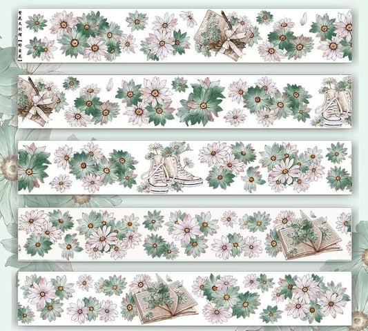 5.5cm*100cm Wild Chrysanthemum Tape