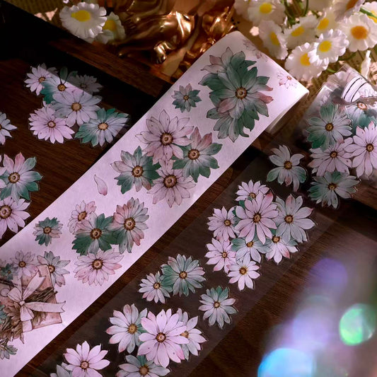 5.5cm*100cm Wild Chrysanthemum Tape