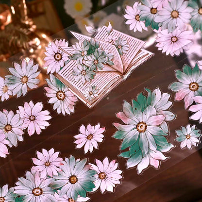 5.5cm*100cm Wild Chrysanthemum Tape