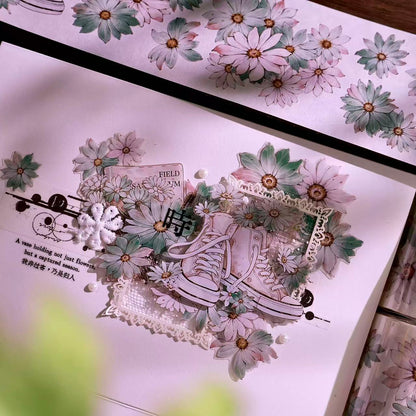 5.5cm*100cm Wild Chrysanthemum Tape