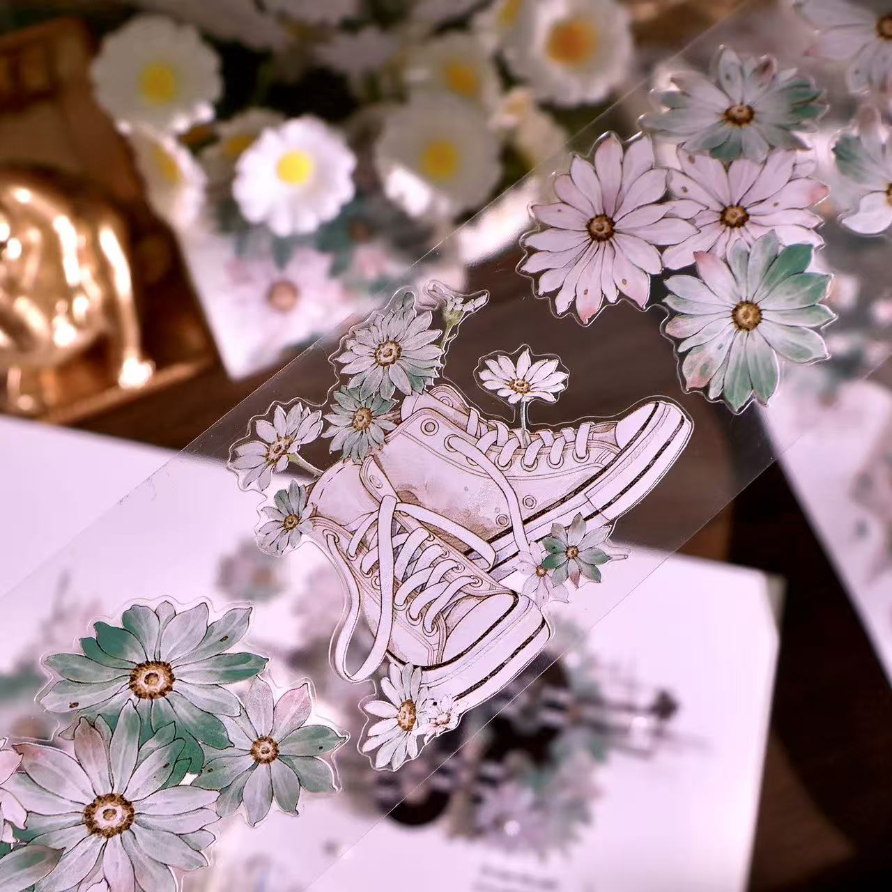 5.5cm*100cm Wild Chrysanthemum Tape