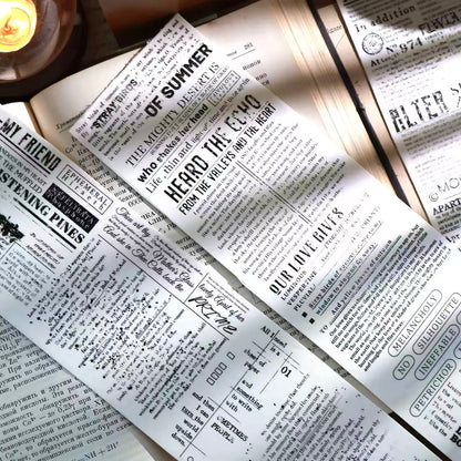 8cm*100cm Text Fantasy Tape