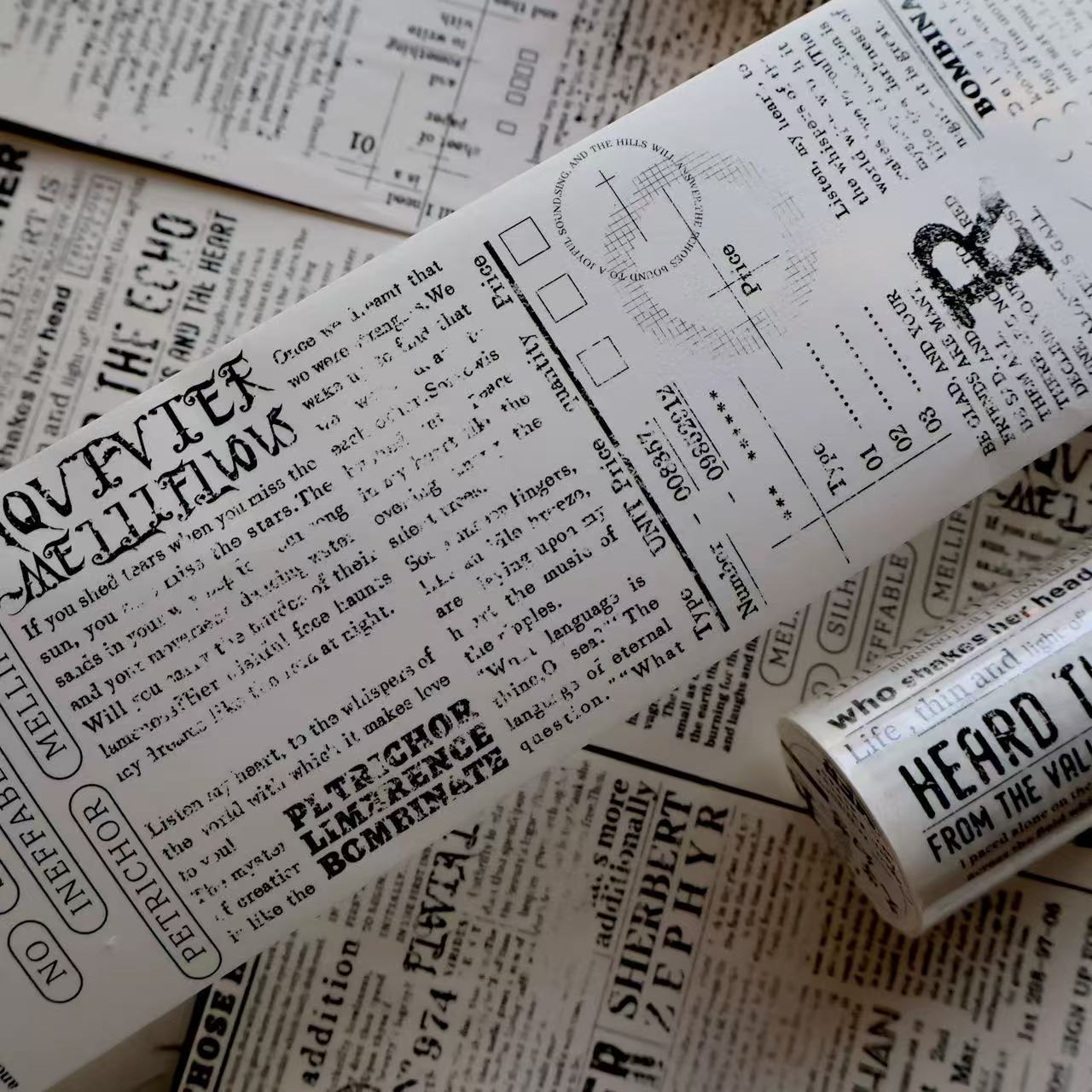 8cm*100cm Text Fantasy Tape