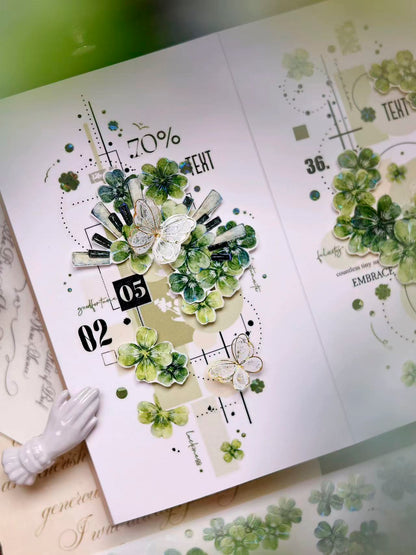 7.5cm*300cm Colorful Circle Tape