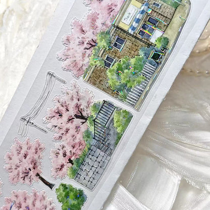 6cm*100cm Cherry Blossom Alley Tape