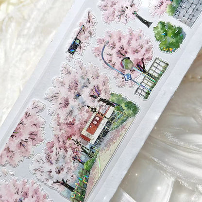 6cm*100cm Cherry Blossom Alley Tape