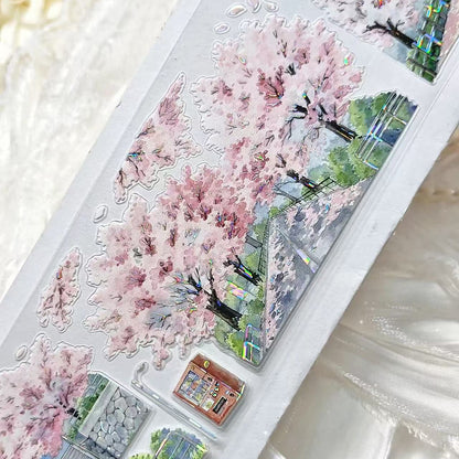 6cm*100cm Cherry Blossom Alley Tape