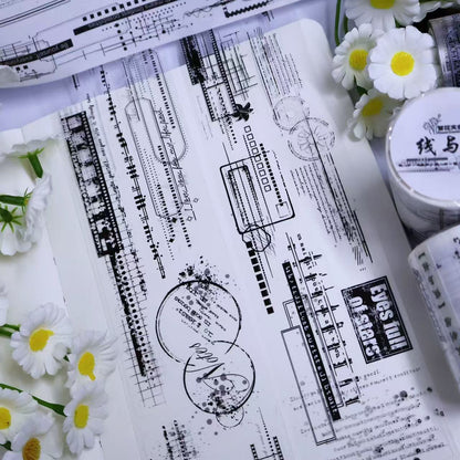 5cm*100cm Lines and Frames Tape