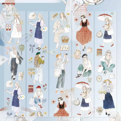 5.5cm*100cm Girl’s Letter Tape