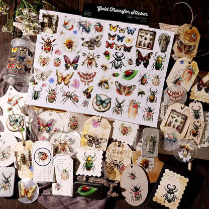 Butterfly Insect Transfer Stickers