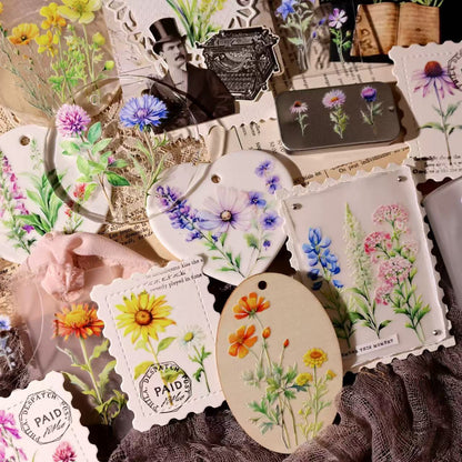 Wildflower Transfer Stickers