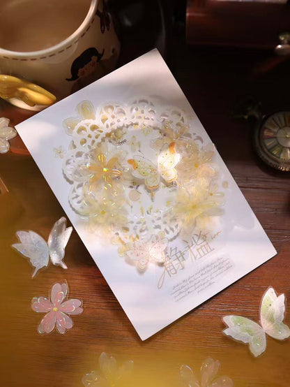 5.5cm*100cm Cicada Dream Butterfly Tape