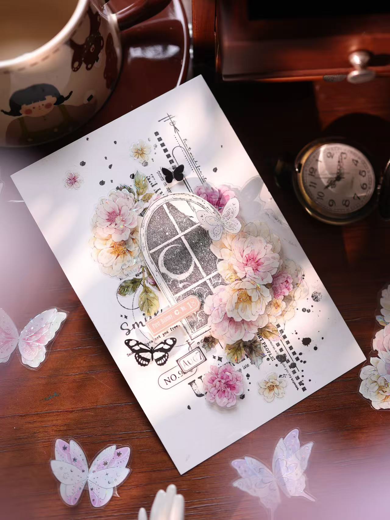 5.5cm*100cm Cicada Dream Butterfly Tape