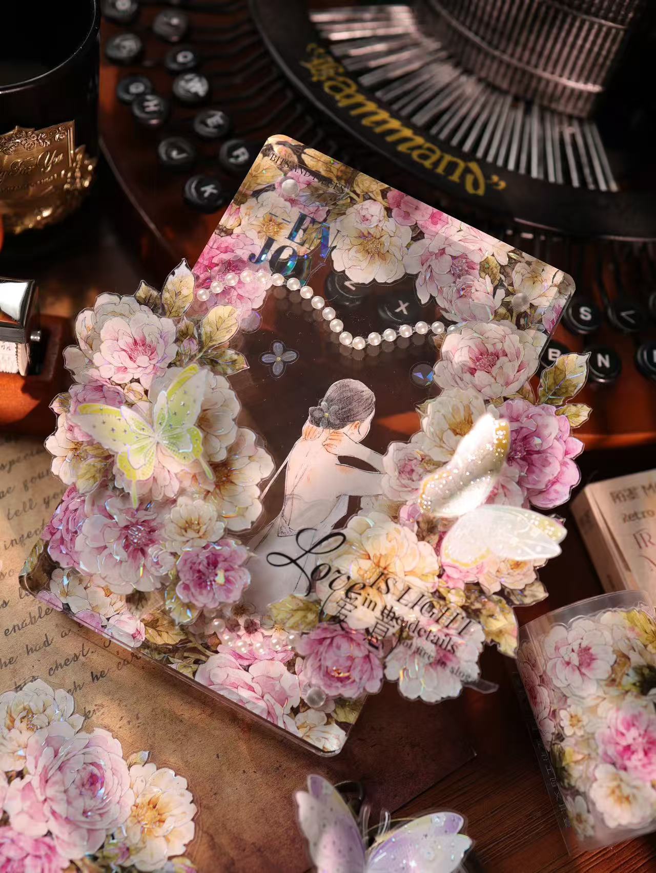5.5cm*100cm Cicada Dream Butterfly Tape