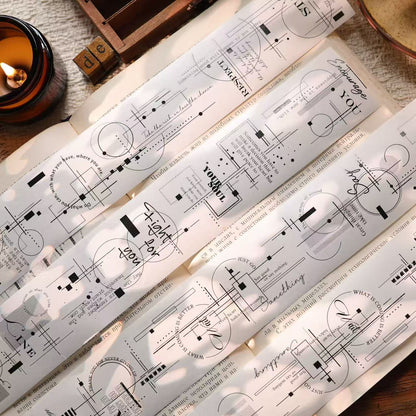 4.5cm*100cm Frames and Lines Tape