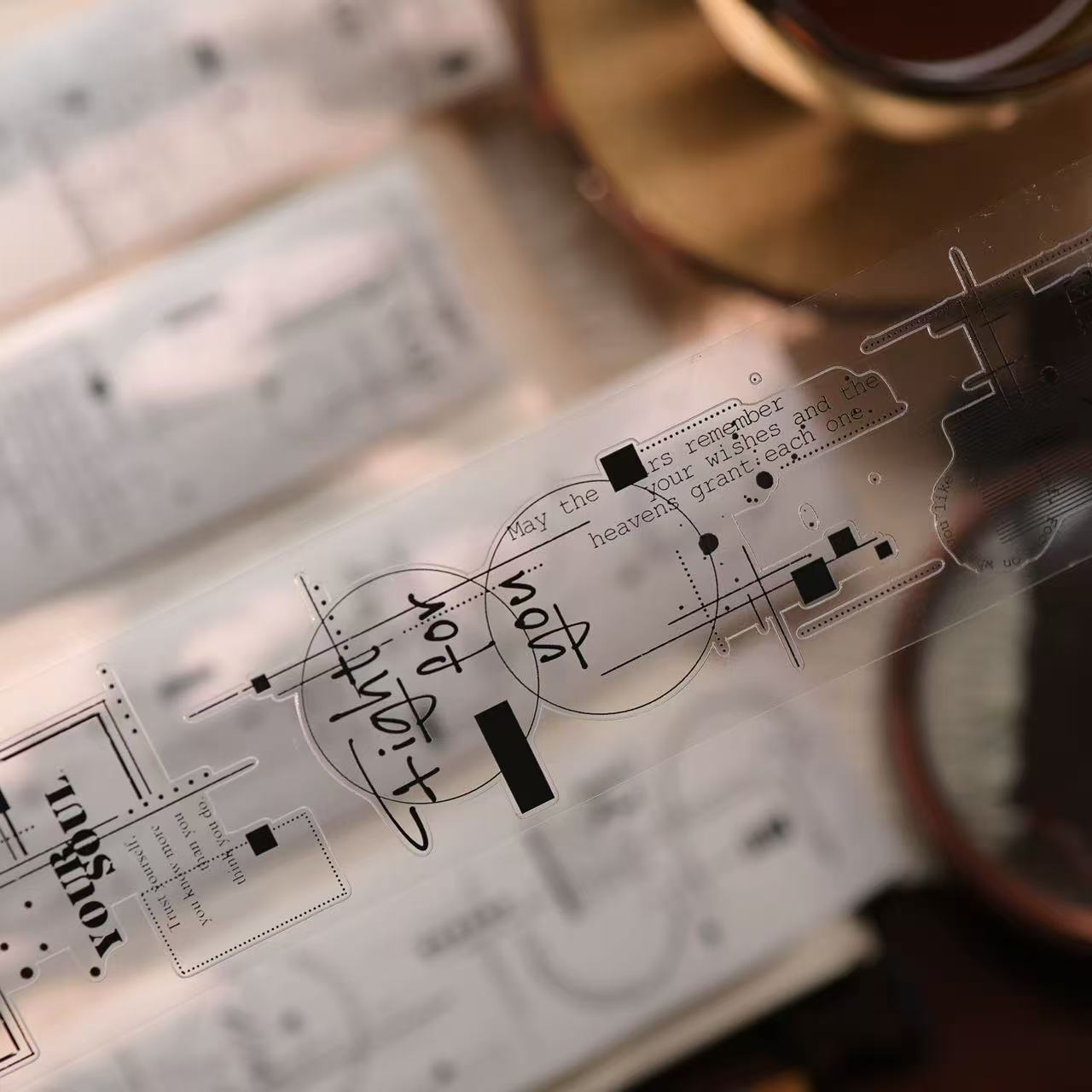 4.5cm*100cm Frames and Lines Tape